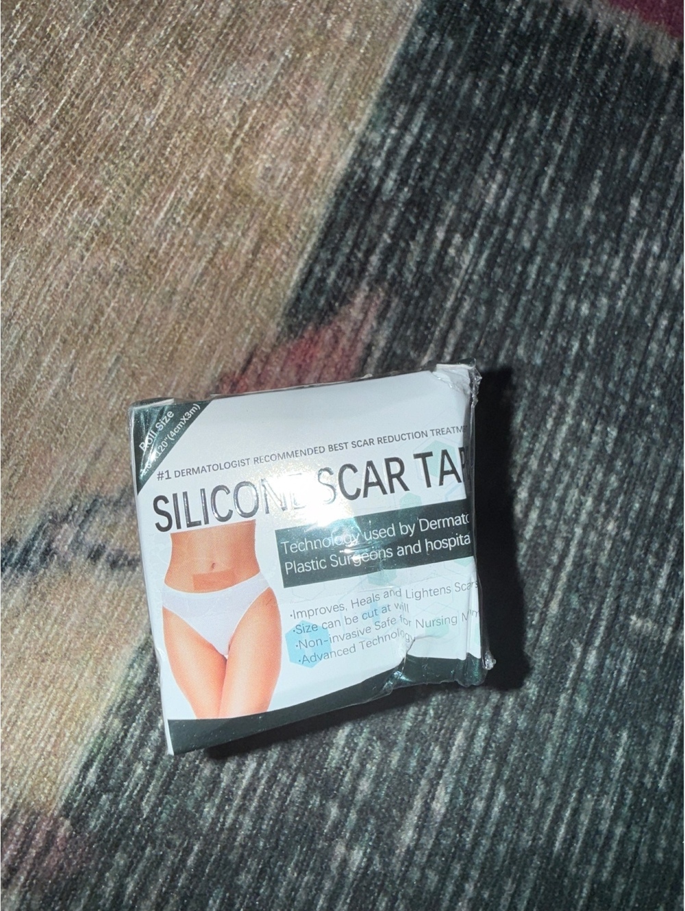 Pumkot Silicone Scar Tape C-Section Burn 1.6" X 120”